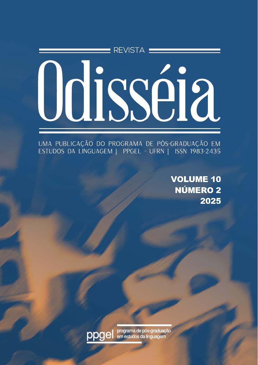 					View Vol. 10 No. 2 (2025): Revista Odisseia
				