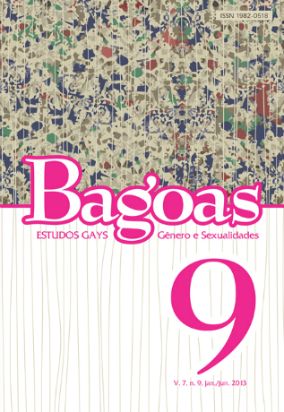 					Visualizar v. 7 n. 09 (2013): Bagoas - estudos gays: gênero e sexualidades
				