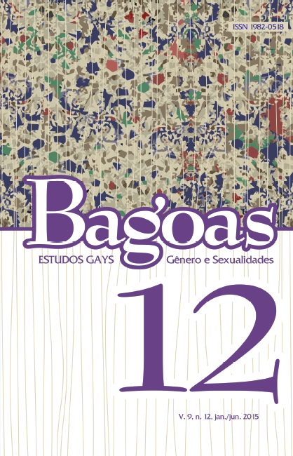 					Visualizar v. 9 n. 12 (2015): Bagoas - estudos gays: gênero e sexualidades
				