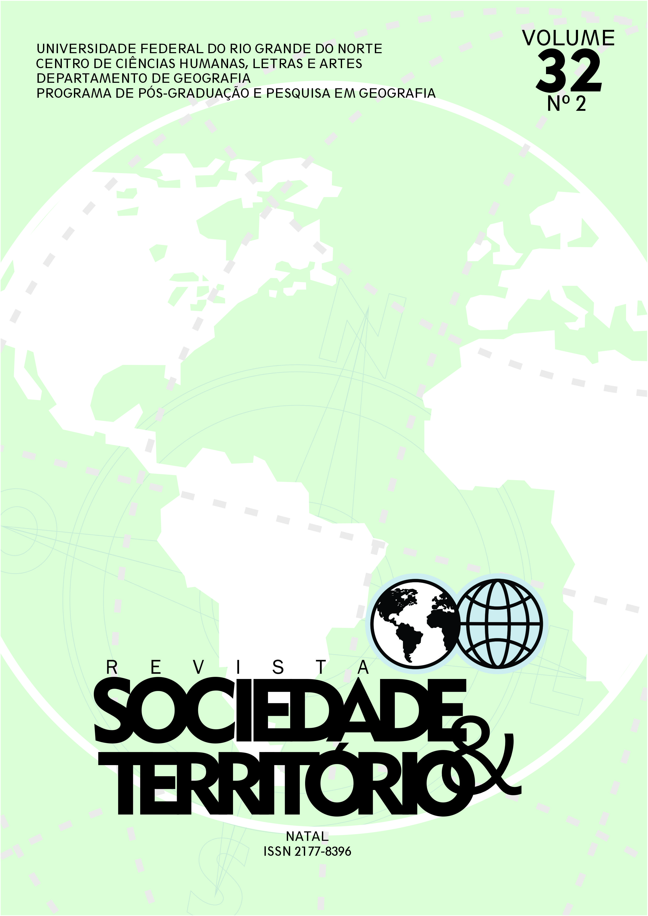 					View Vol. 32 No. 2 (2020): Sociedade e Território
				