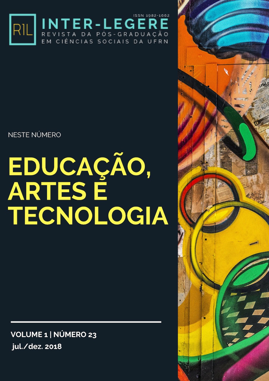 					Visualizar v. 1 n. 23 (2018): EDUCAÇÃO, ARTES E TECNOLOGIA
				