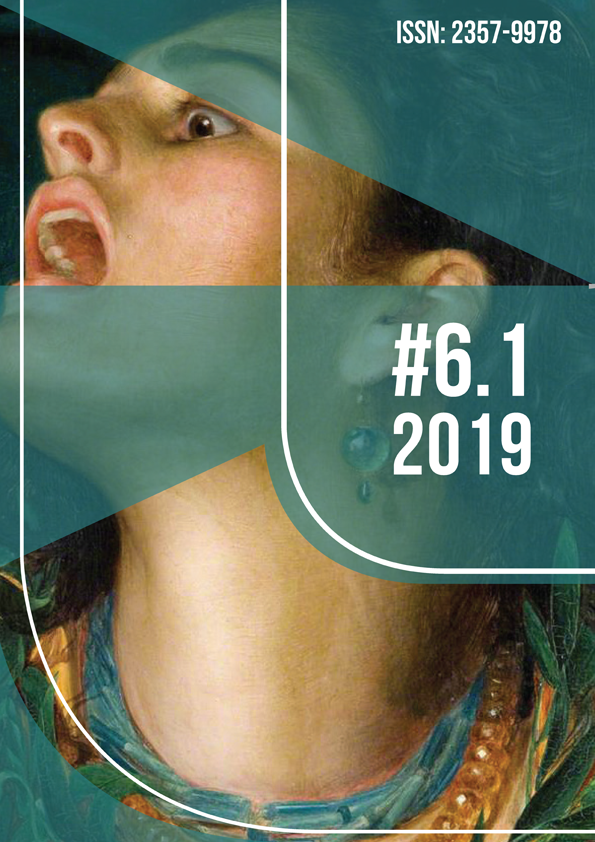 ARJ - Art Research Journal / Revista de Pesquisa em Artes; volume 6, número 1, 2019; capa