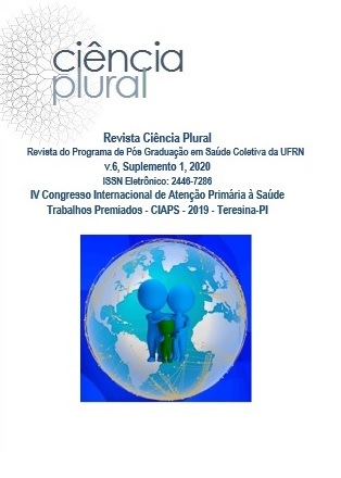 					Visualizar  v.6 -  Suplemento 1 (2020): Revista Ciência Plural - Trabalhos Premiados - IV CIAPS -  2019 - Teresina/PI 
				