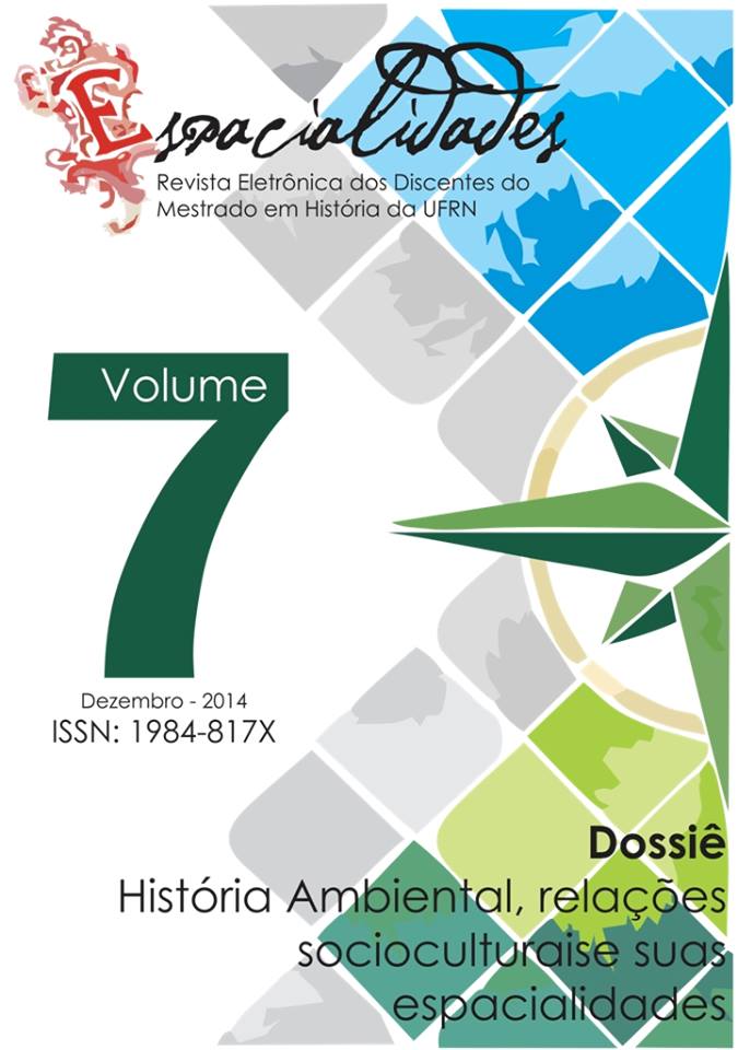 					Visualizar v. 7 n. 01 (2014): História Ambiental, relações socioculturais e suas espacialidades
				