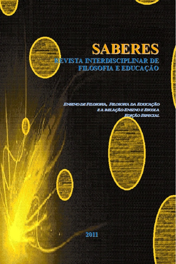 					Visualizar No Esp. (2011/1); Saberes: Filosofia e Educação
				
