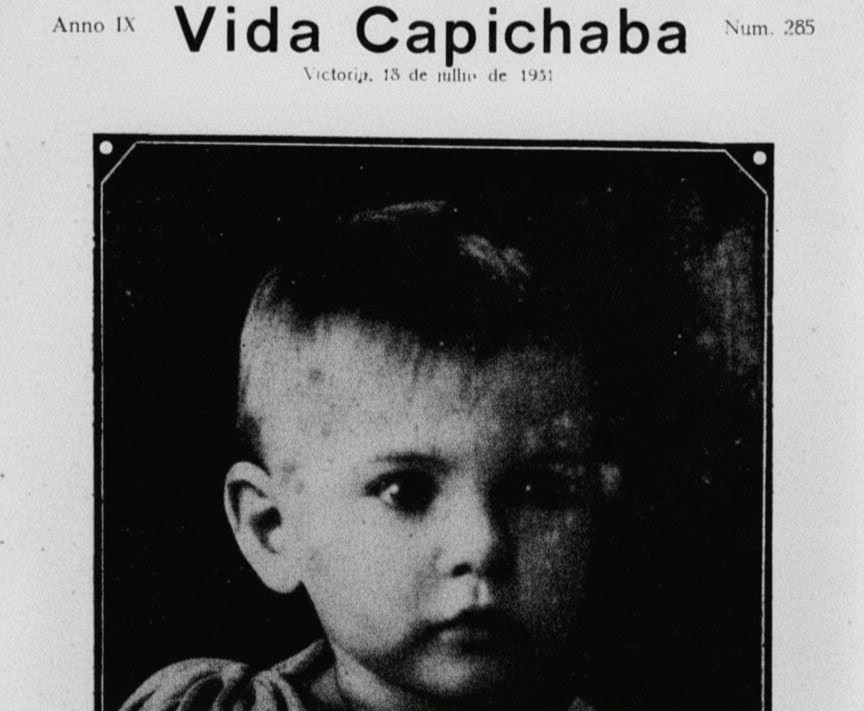 Fragmento da capa da Revista Vida Capichaba