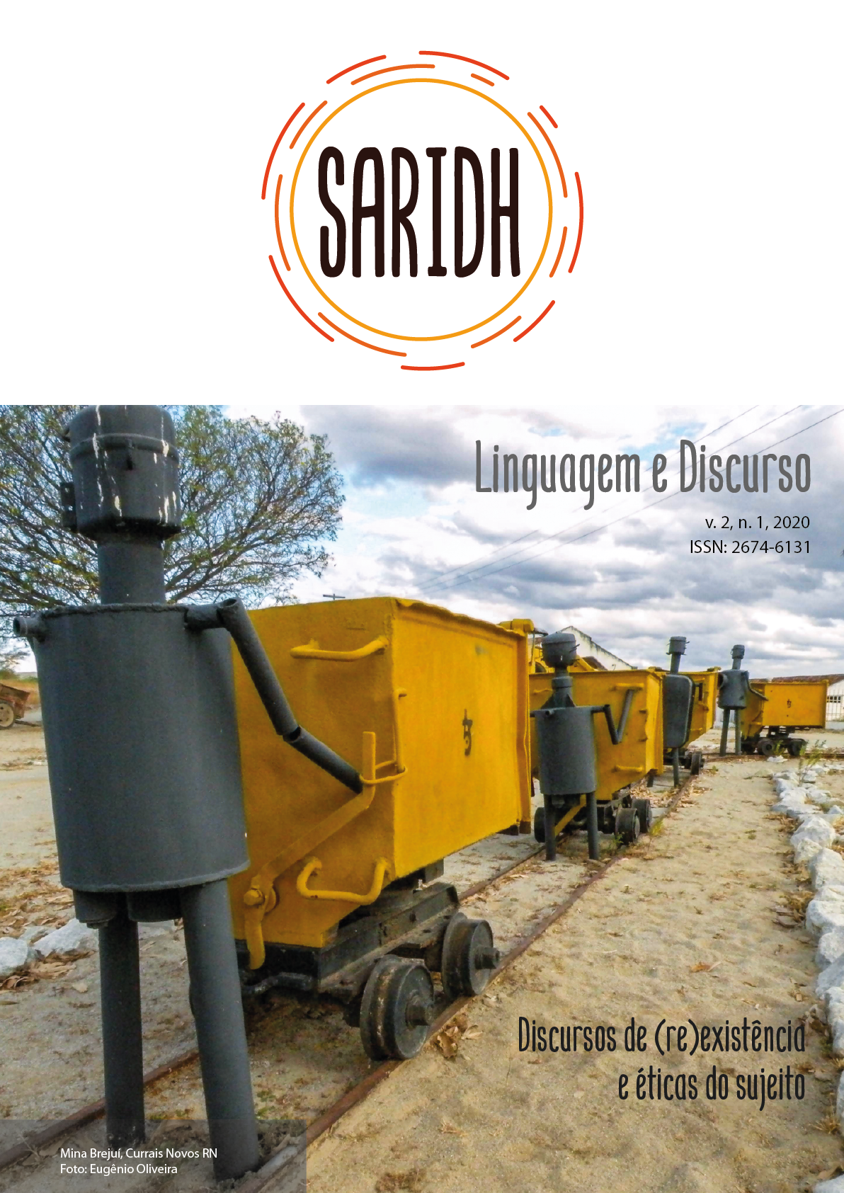 					Visualizar v. 2 n. 1 (2020): Revista Saridh: Linguagem e Discurso
				