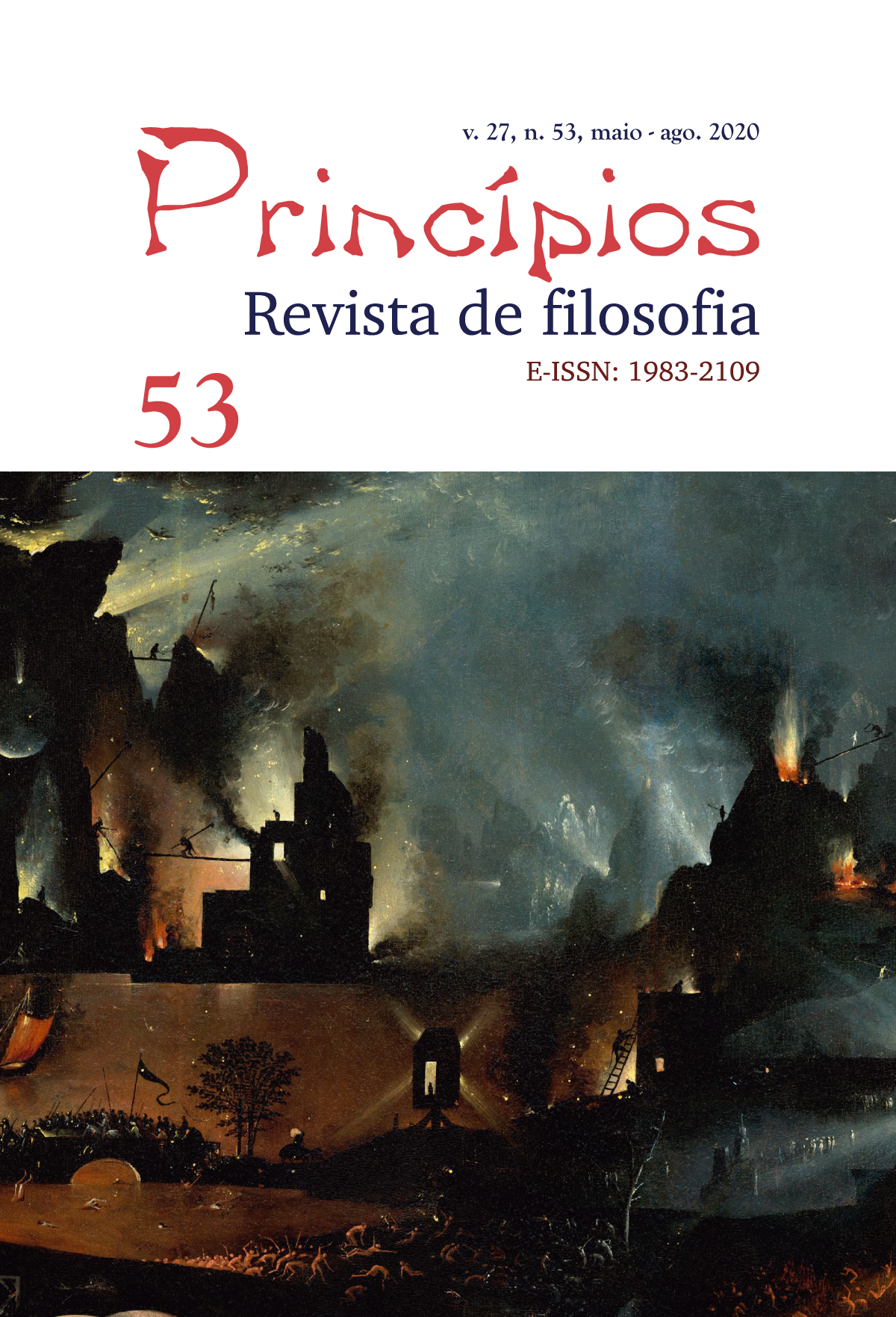 					View Vol. 27 No. 53 (2020): Princípios: Revista de Filosofia (UFRN)
				