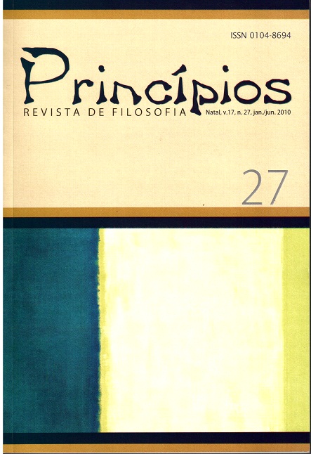					Visualizar v. 17 n. 27 (2010): Princípios: revista de filosofia
				